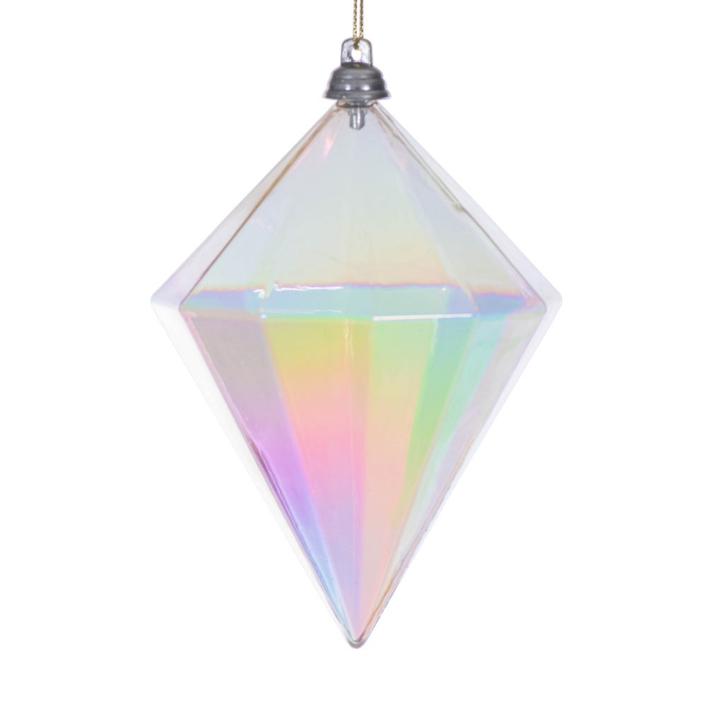 5" Champagne Iridescent Diamond