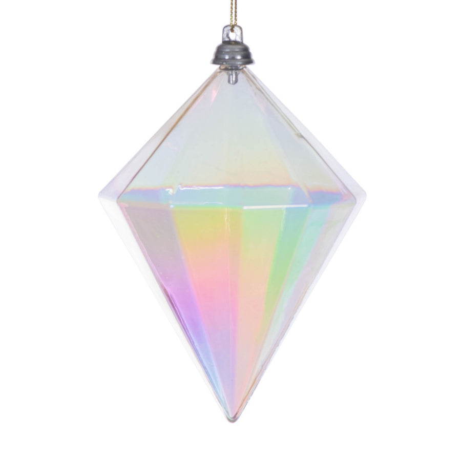 5" Champagne Iridescent Diamond