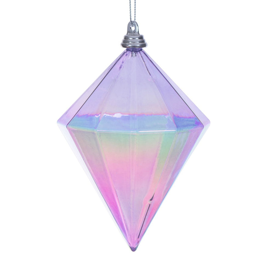 5" Lavender Iridescent Diamond