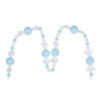 6' Seafoam Green Icy Sugar Candy Garland