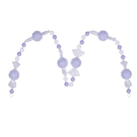 6' Lavender Icy Sugar Candy Garland