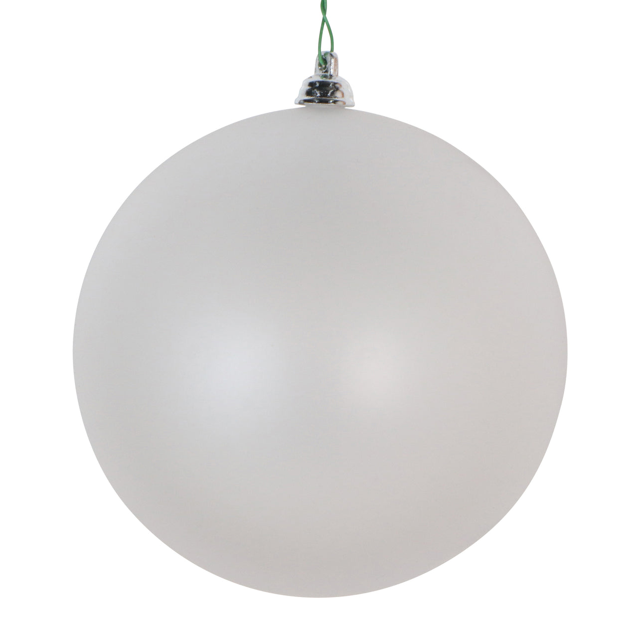 4.75" Matte Clear Ornament