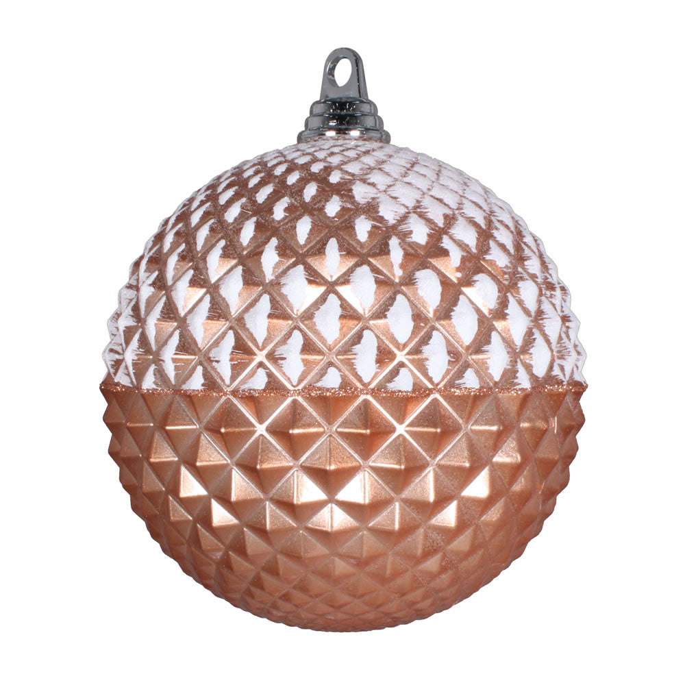 12" Rose Gold Glitter Candy Durian Ball