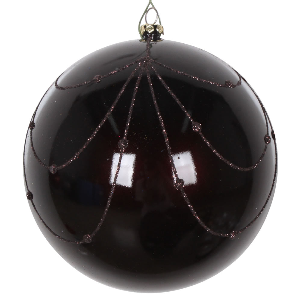 4.75" Chocolate Candy Curtain Orn