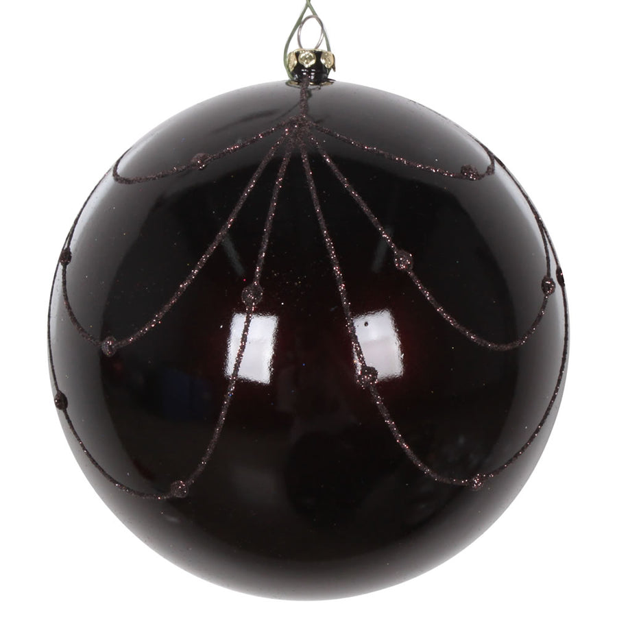 4.75" Chocolate Candy Curtain Orn