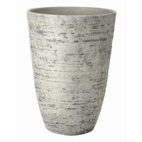 Fiber Resin Aged Fluted Planter 17