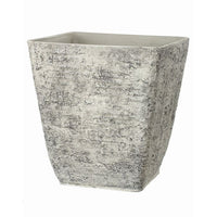 Fiber Resin Aged Square Planter 16