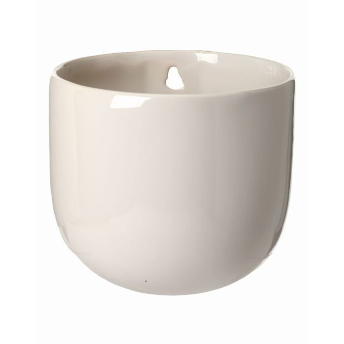 Ceramic Wall Planter 6"T X 6"D"
