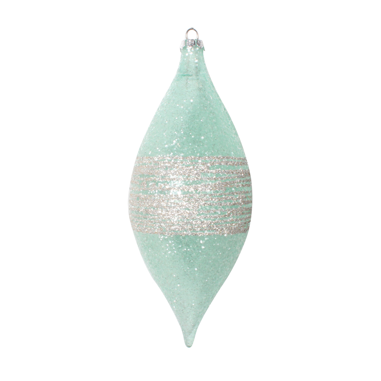 7" Light Green Shuttle Ornament