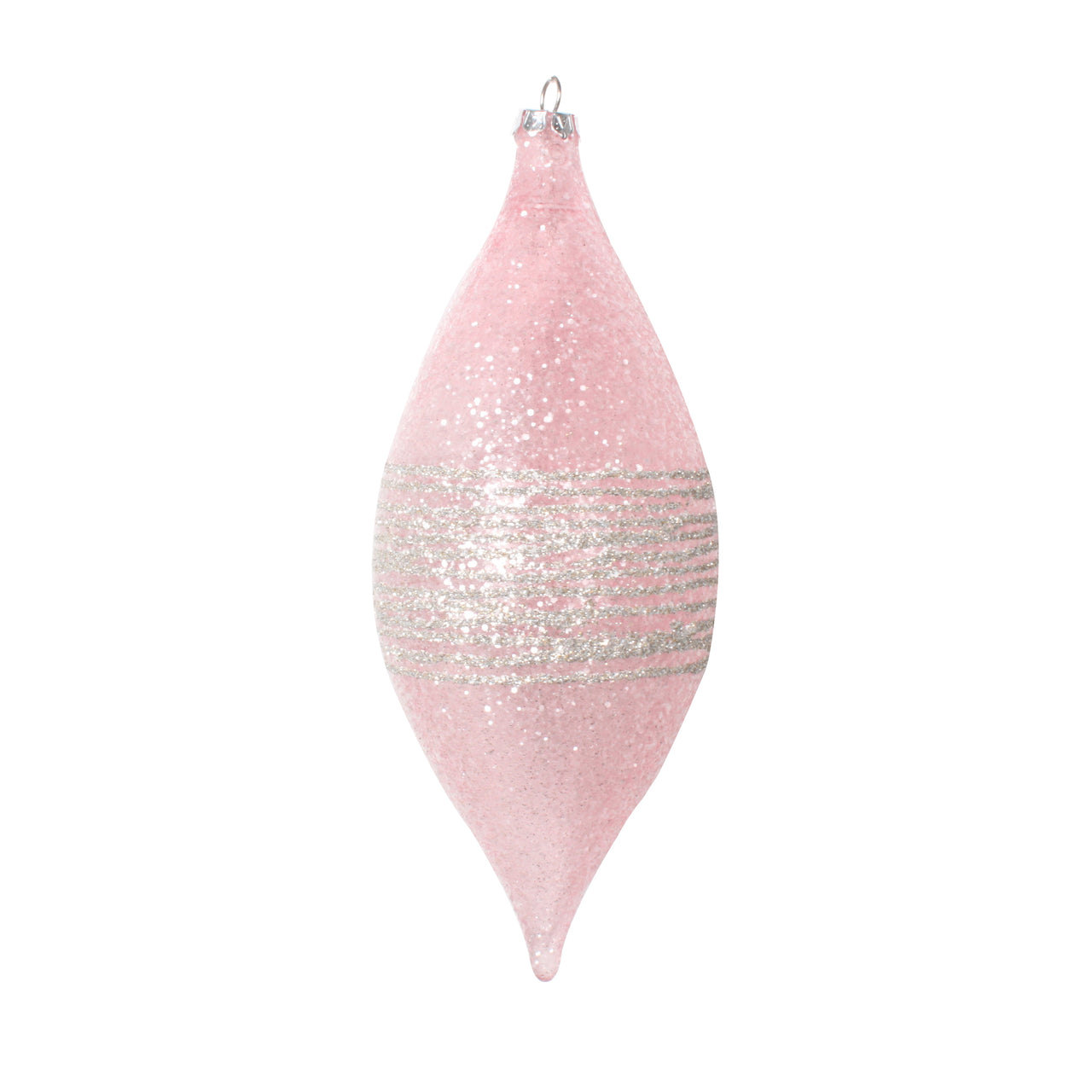 7" Light Pink Shuttle Ornament