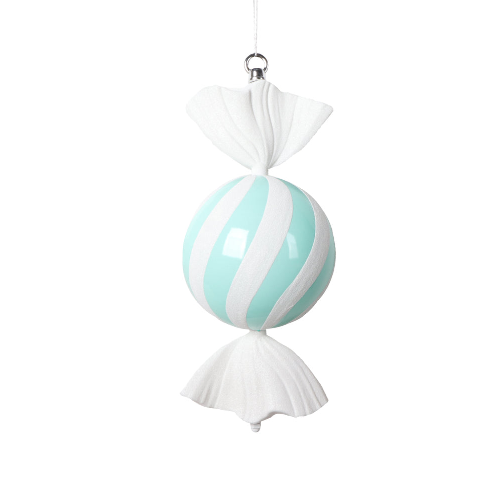13" Seafoam Round Swirl Candy