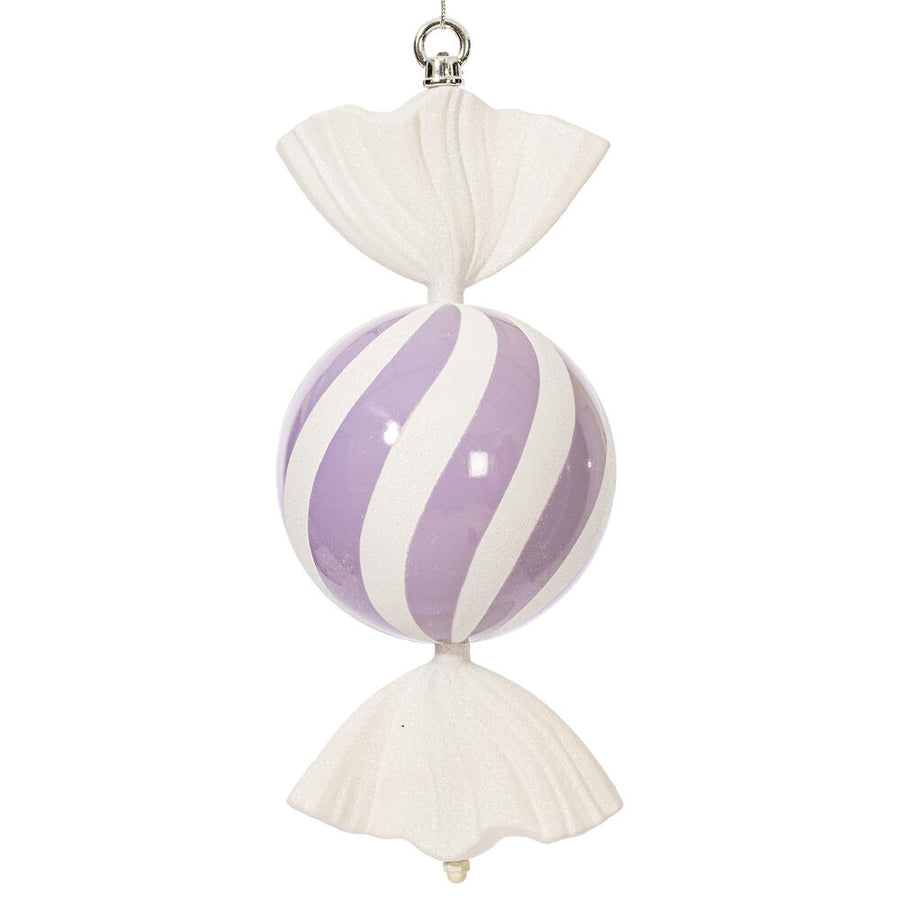 13" Pastel Lavender Round Swirl Candy