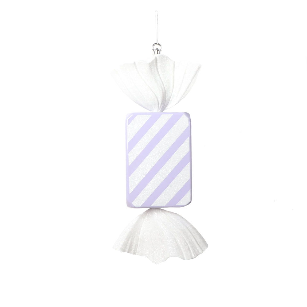 18.5" Ptl Lavendr Rectangle Stripe Candy
