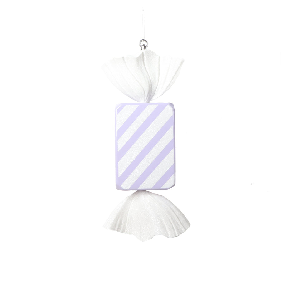 18.5" Ptl Lavendr Rectangle Stripe Candy