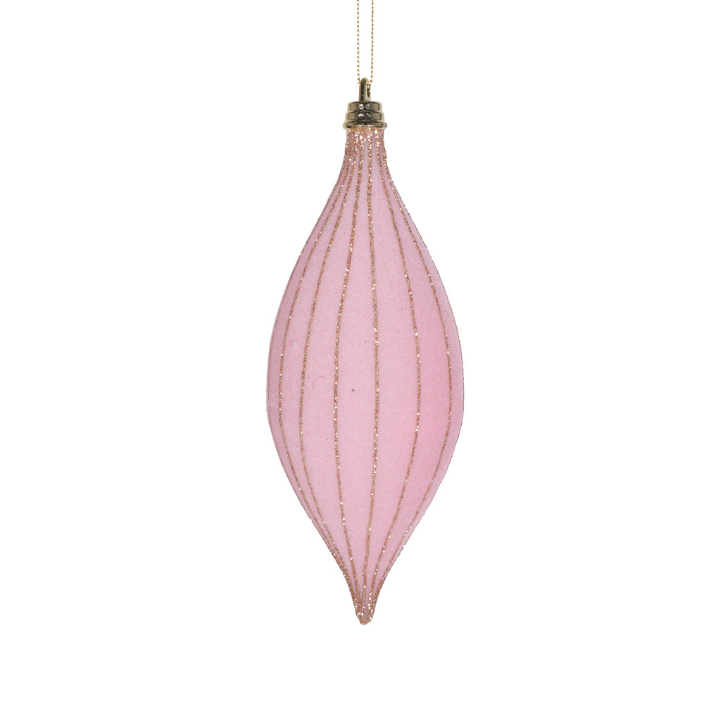 7" Light Pink Shuttle Ornament