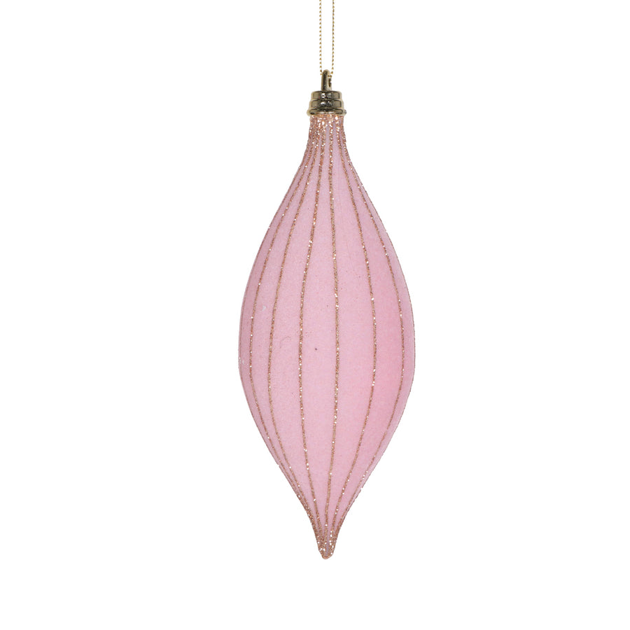 7" Light Pink Shuttle Ornament