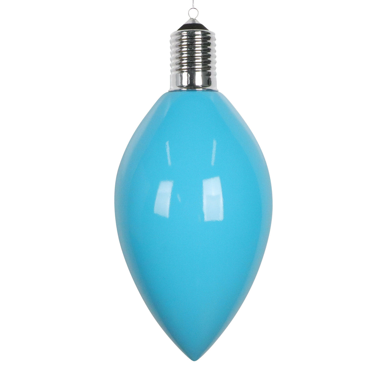 15.5" Blue Enamel C9 Bulb Ornament