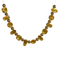 6' Gold Jewel Garland