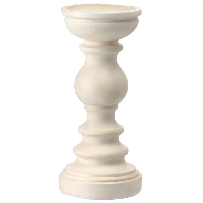 Resin Nantucket Candlestick 9"