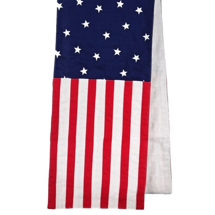13"X72" Americana Stars&Stripes Table Runner