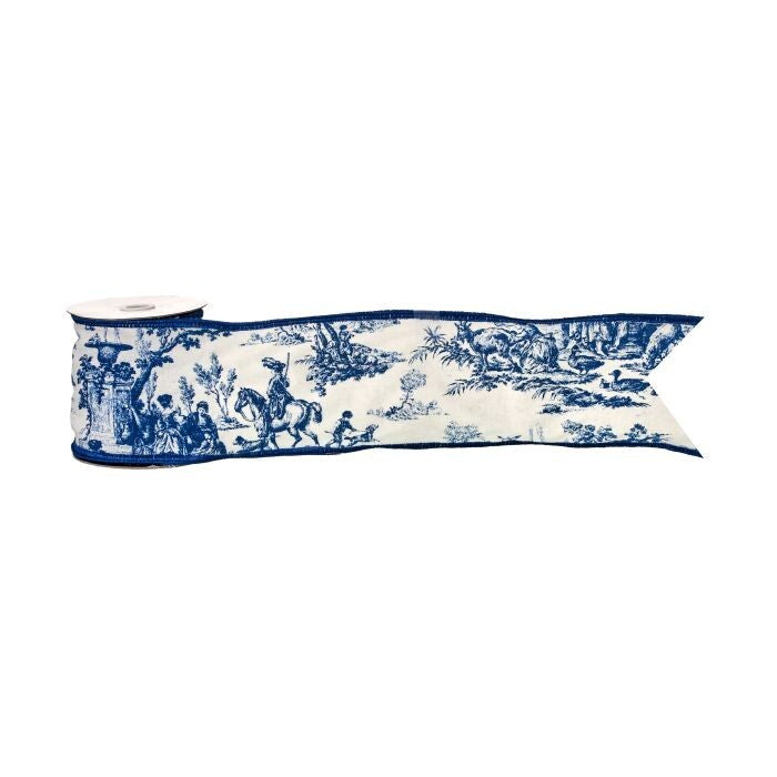 4"X5Y Toile Table Wired Ribbon