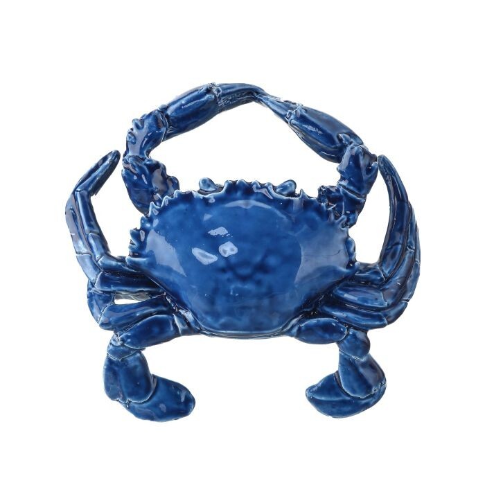 Resin 'Ceramic' Crab 5.75"