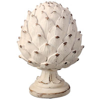 Resin Weathered Artichoke Pedestal 6