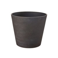 Fibr Rsn Poured Cement Planter 15.7X13.8