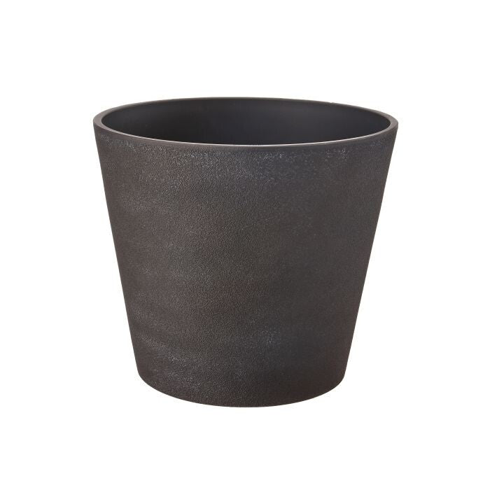 Fibr Rsn Poured Cement Planter 15.7X13.8"T