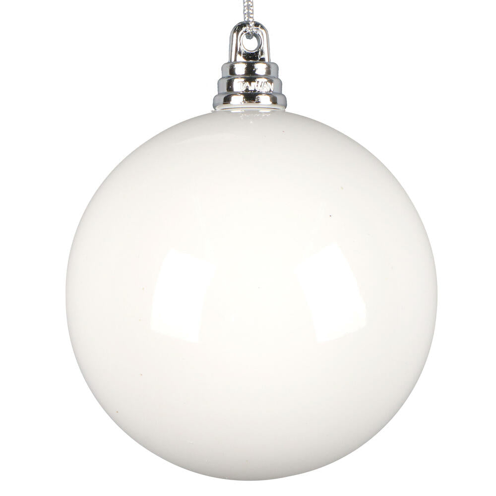 3" White Enamel Ball