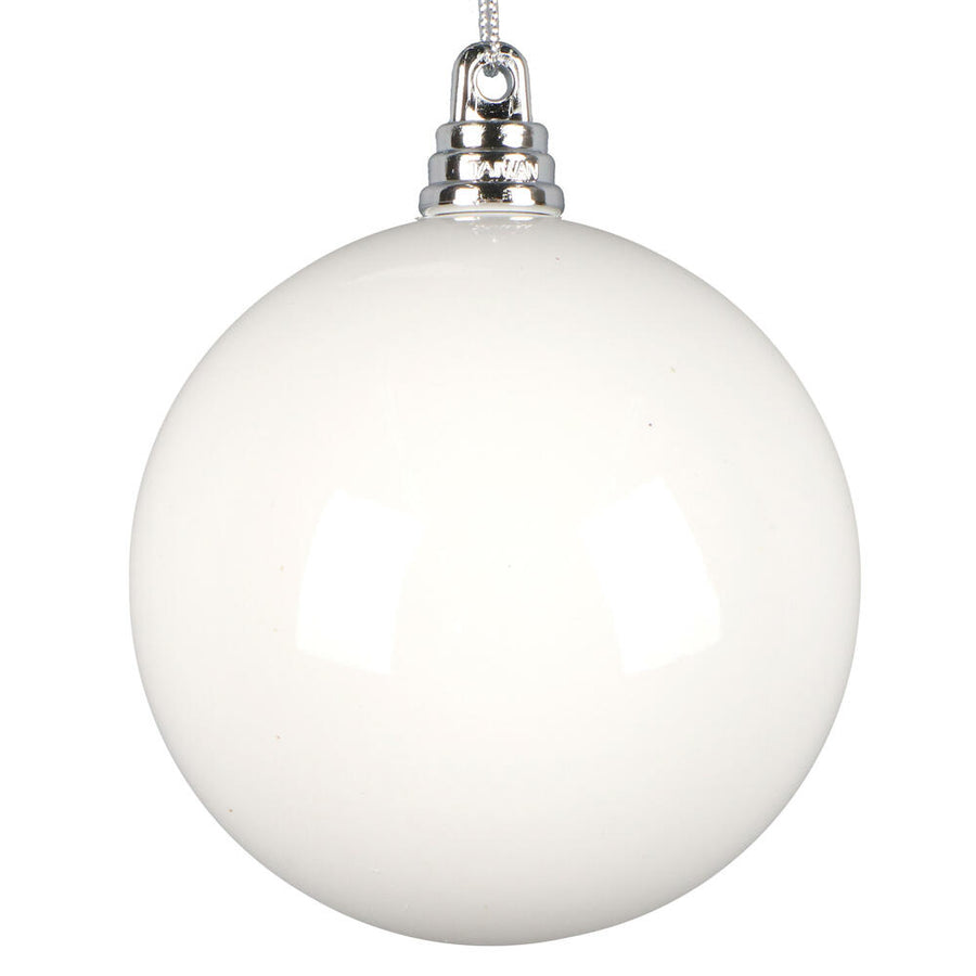3" White Enamel Ball