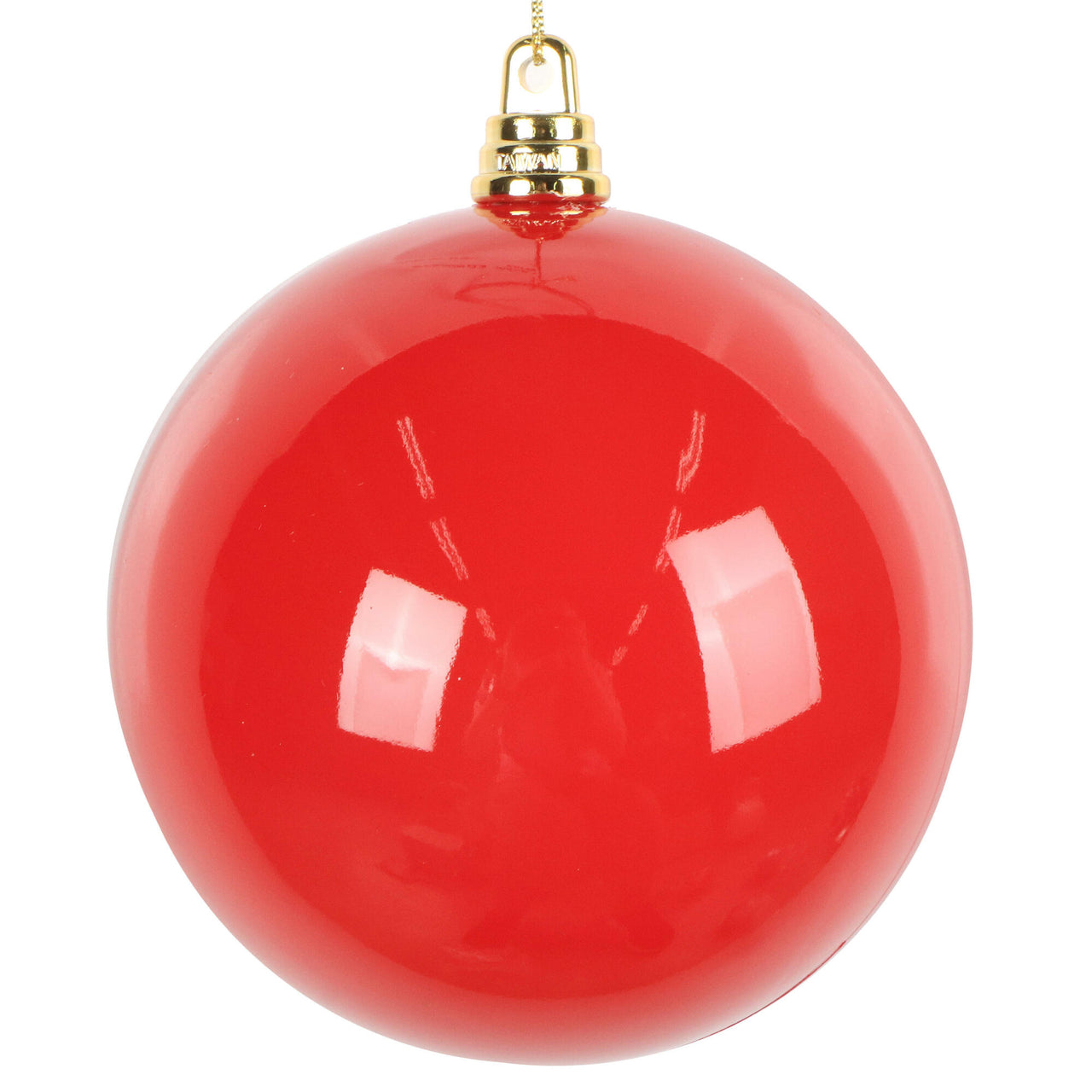 4" Red Enamel Ball