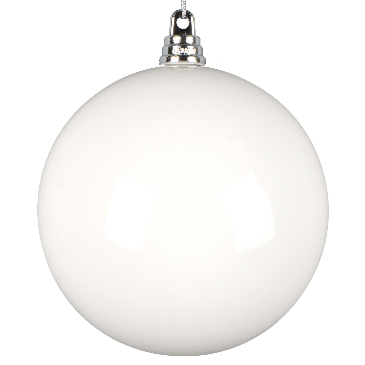 4" White Enamel Ball