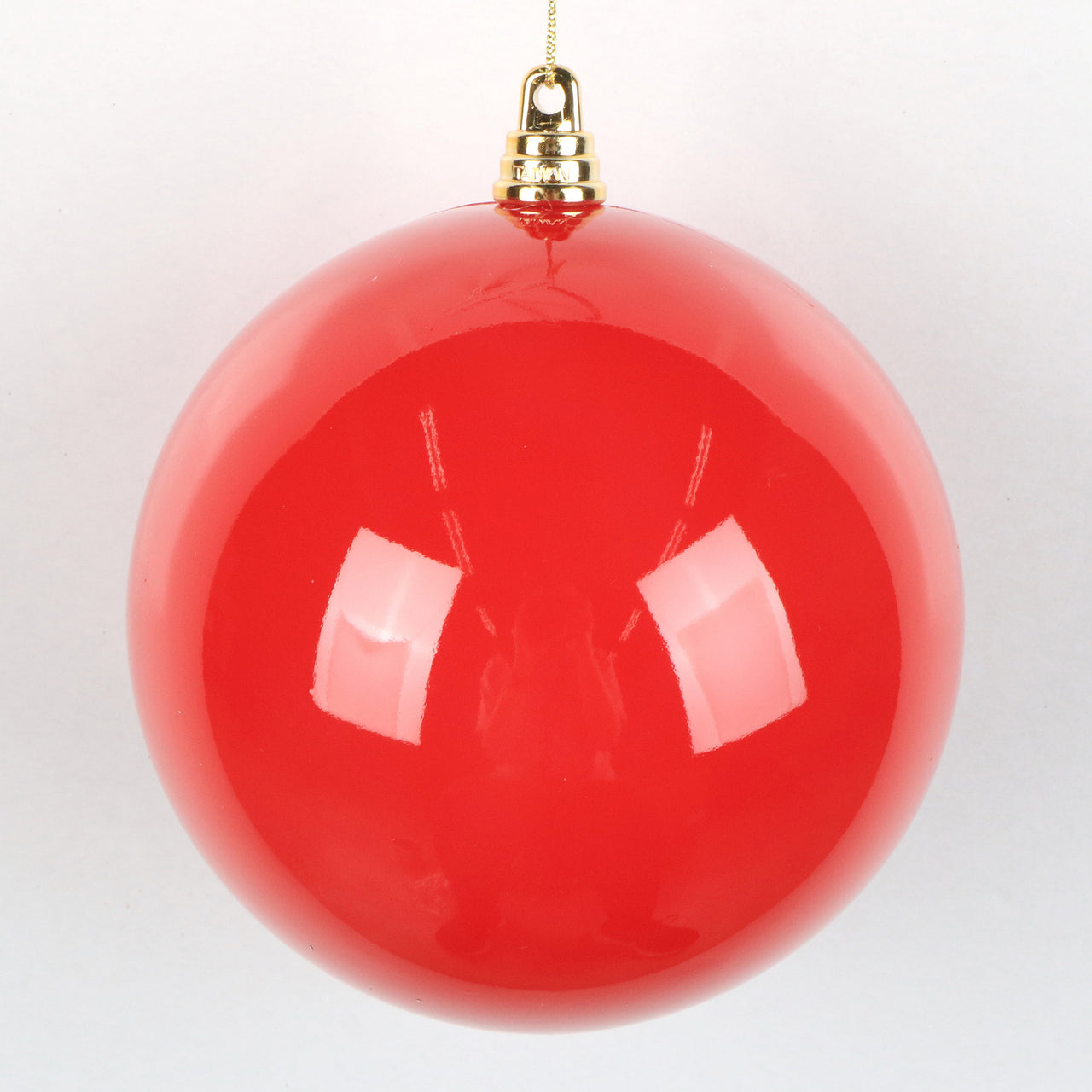 4.75" Red Enamel Ball