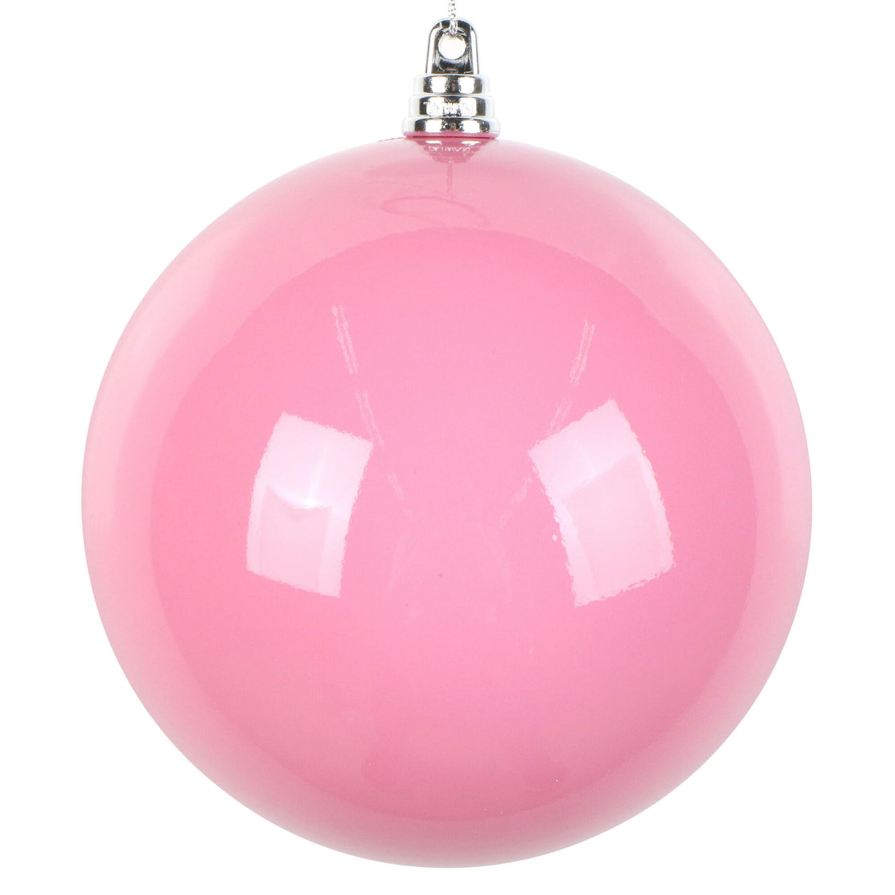 4.75" Hot Pink Enamel Ball