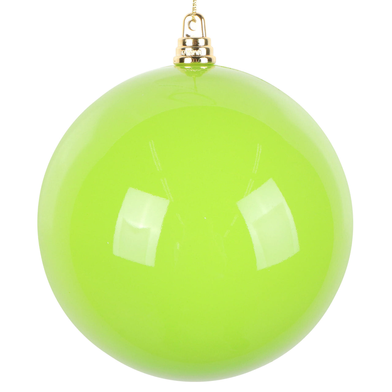 4.75" Lime Enamel Ball