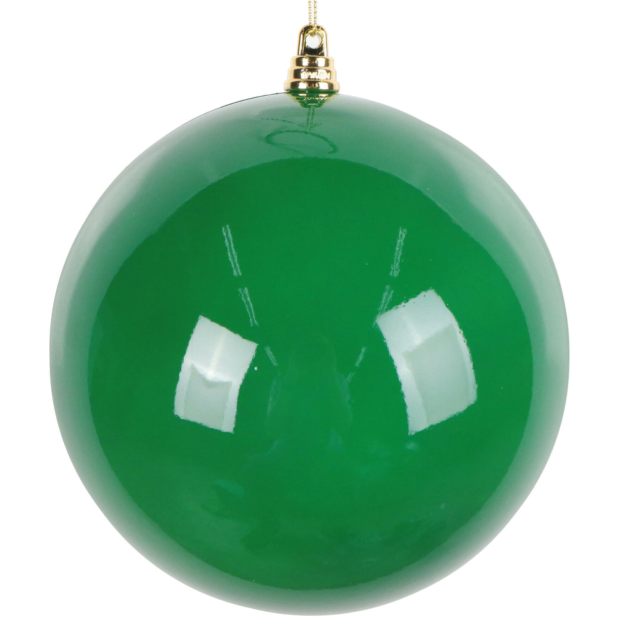 6" Green Enamel Ball