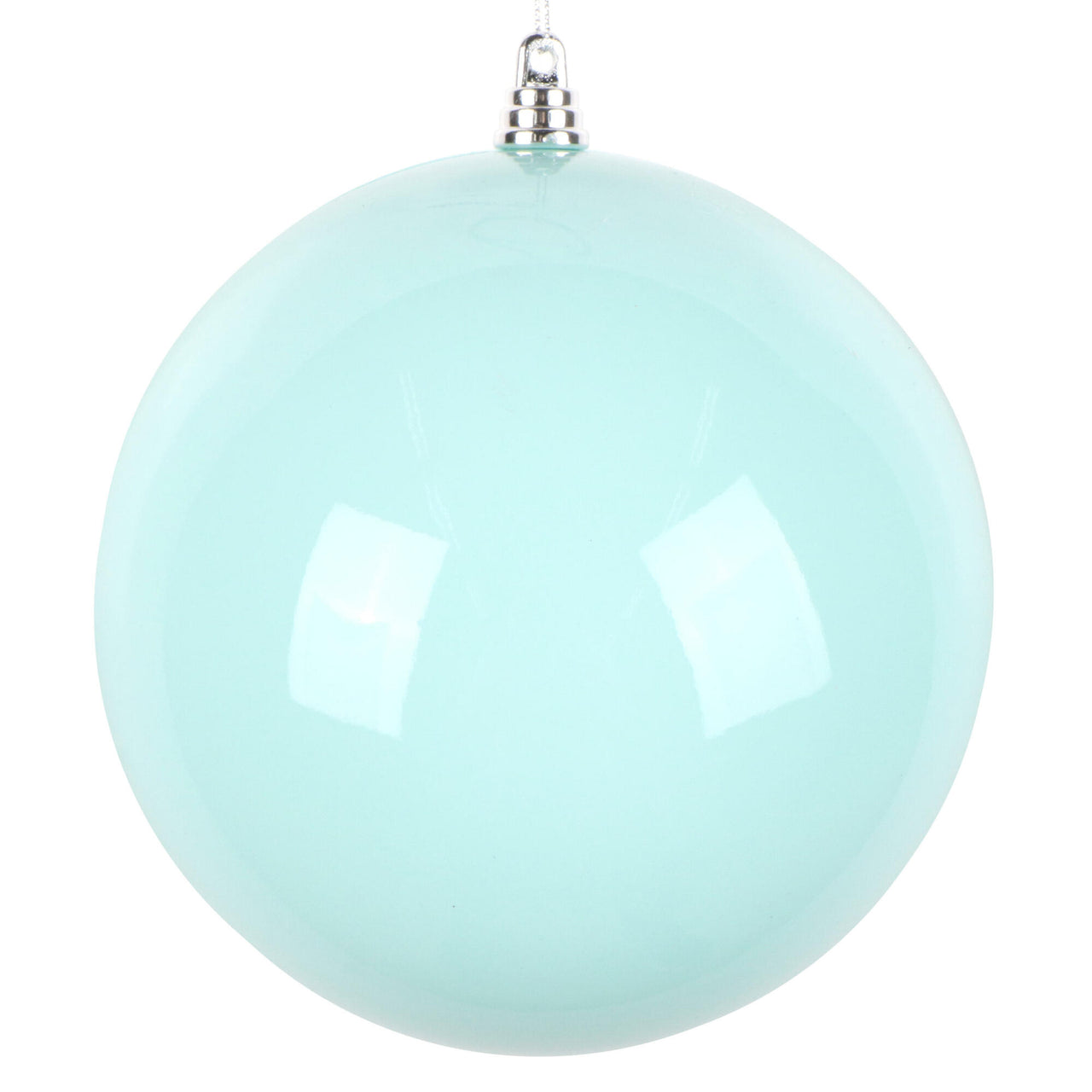 6" Aqua Enamel Ball