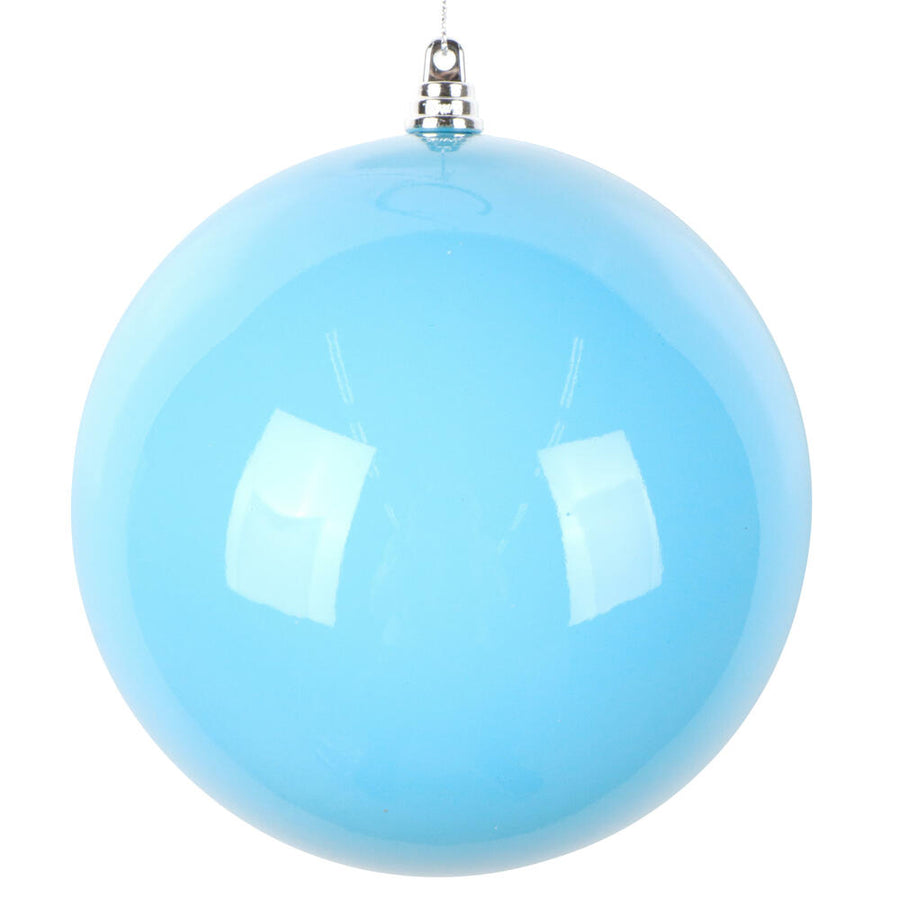 6" Light Blue Enamel Ball