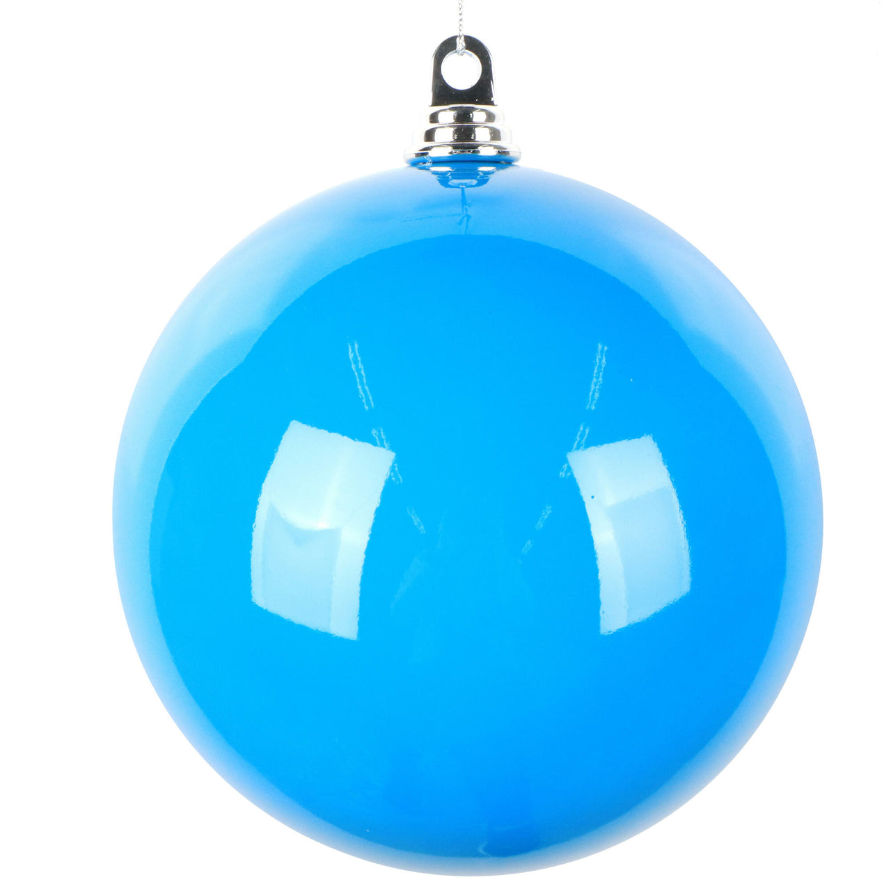8" Blue Enamel Ball