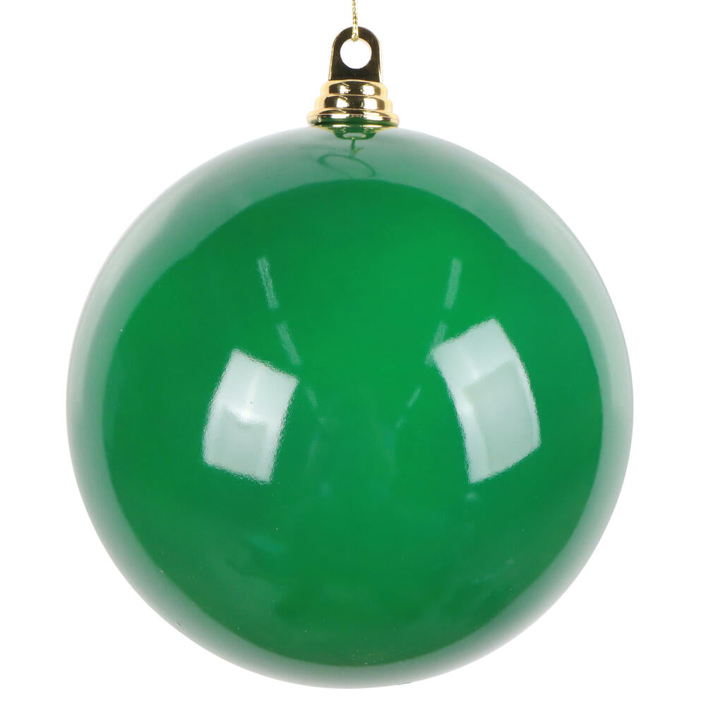 8" Green Enamel Ball