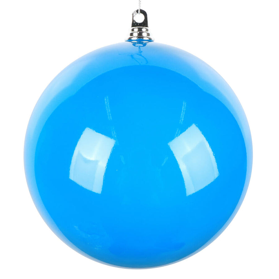12" Blue Enamel Ball