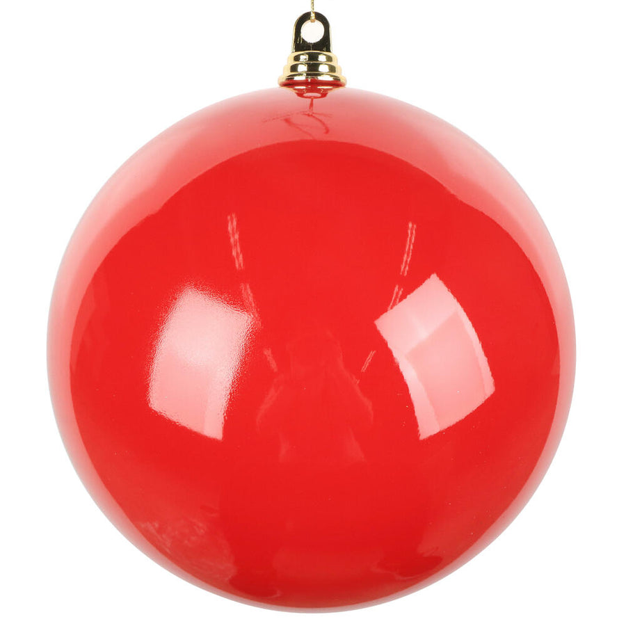 12" Red Enamel Ball