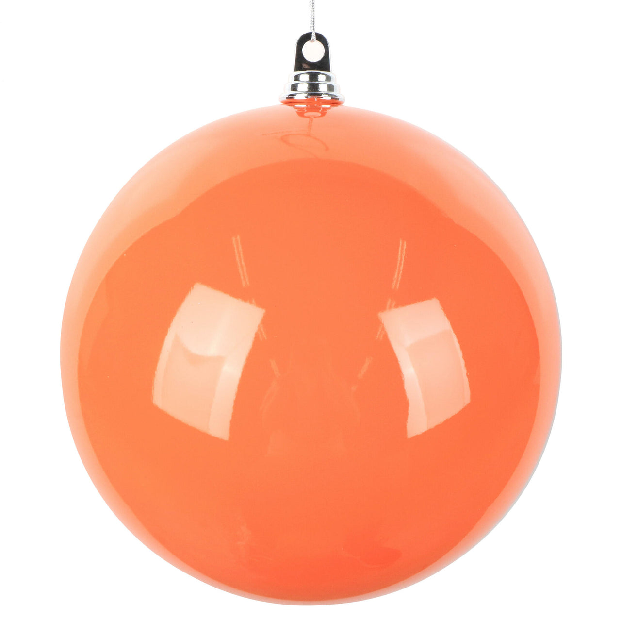 12" Orange Enamel Ball