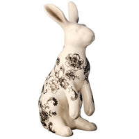 Ceramic Toile Bunny 8.25