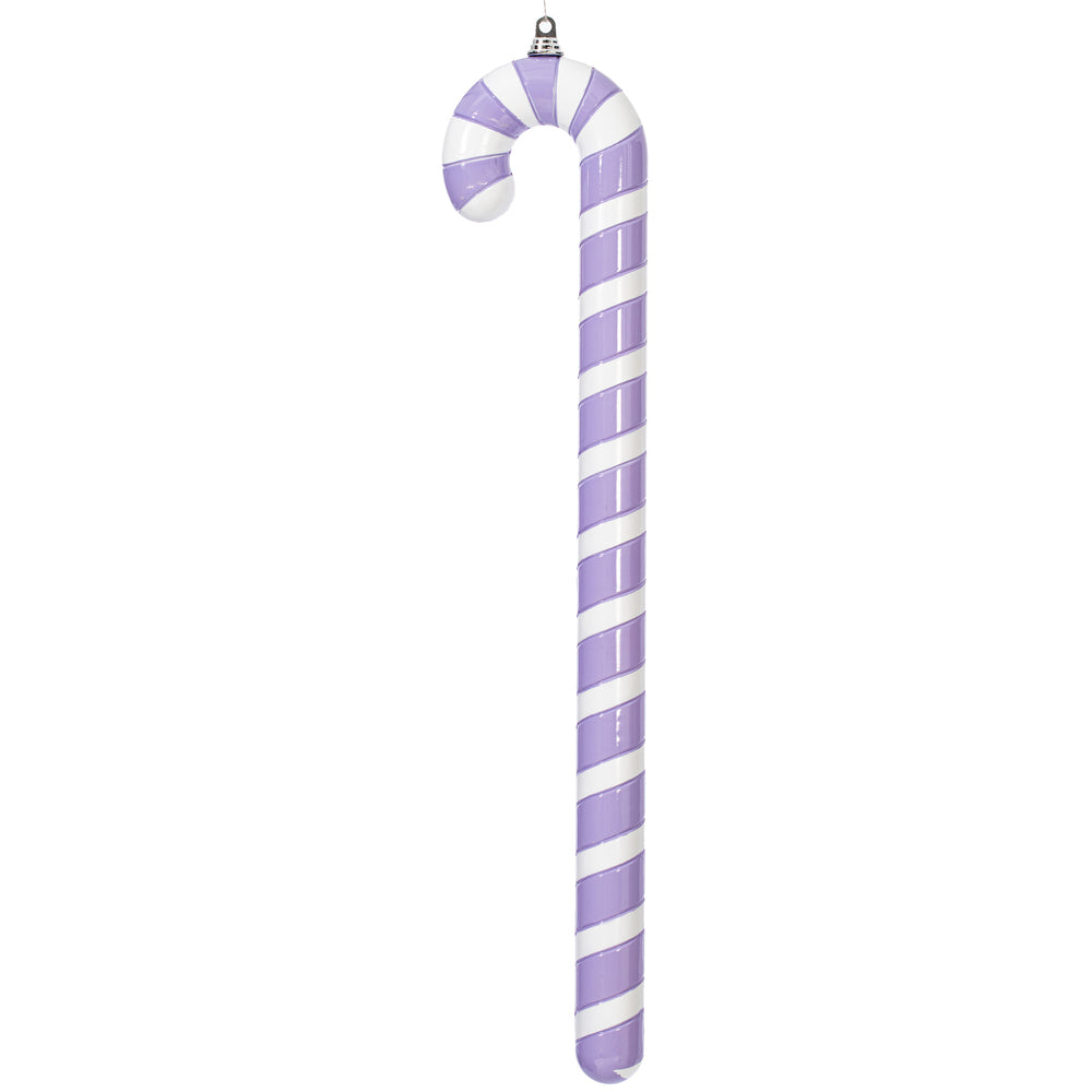 36" Lavender Enamel Candy Cane