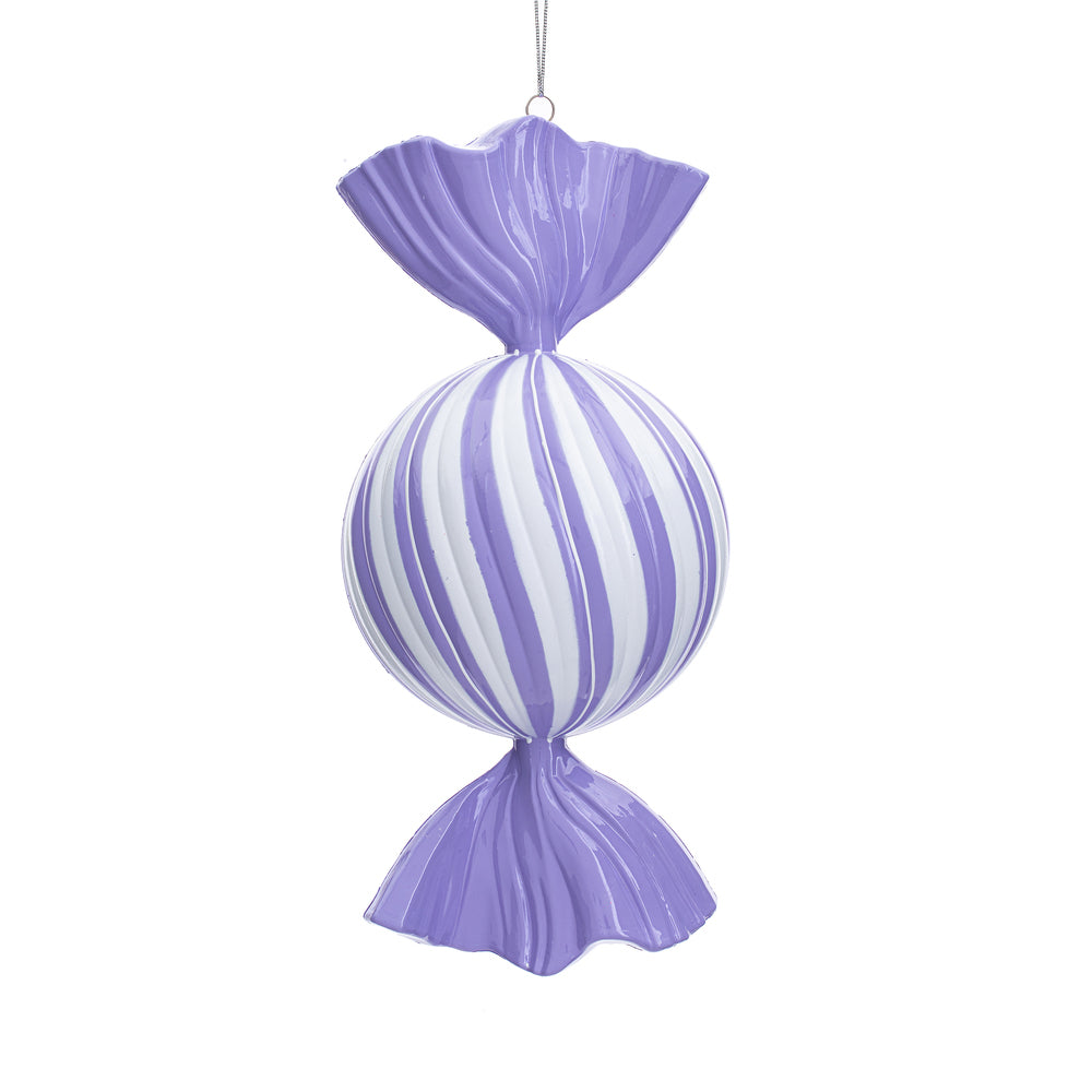13" Lavender Enamel Swirl Candy
