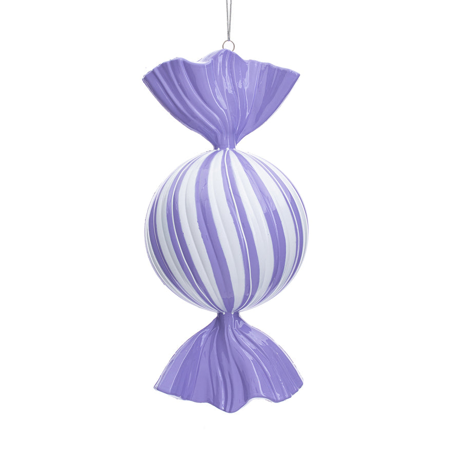 13" Lavender Enamel Swirl Candy