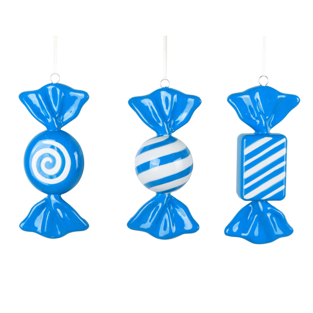 7.5" Blue Enamel Candy Assortment