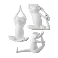 Resin Yoga Frog 6.75
